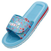 Kubota Velcro flaps multicolor floral blue K25SS-100-001-14-1
