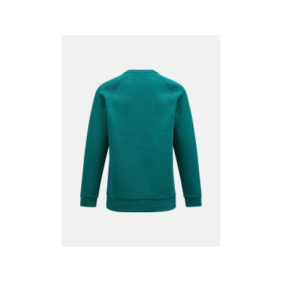 7. Peak Performance M Original Crew Green Sweatshirt