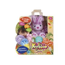 Kulisie - interactive plush pink rabbit