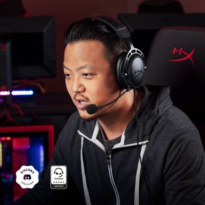 7. HyperX Cloud Alpha Gaming Headset Black/Red, Wired, 13-27000 Hz, Gaming, 298 g, Red