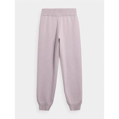 5. Women's 4F knitted jogger pants