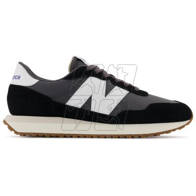 New Balance Men's Sneakers Suede Leather Black (MS237GA)