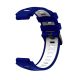 2. Silicone strap for Garmin G02 - navy blue and white