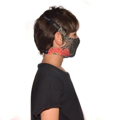 3. Children’s BUFF FILTER MASK STONY GREEN 126643 845 10 00