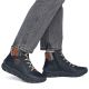 6. Rieker 55040-00 comfortable black women's ankle boots
