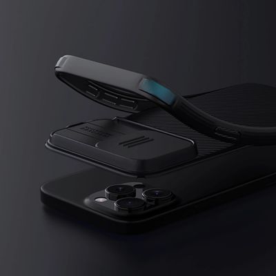 10. Nillkin CamShield Pro Case for iPhone 16 Pro Max with camera cover - black
