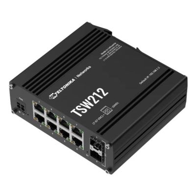 2. Teltonika TSW212 Managed L2 Gigabit Ethernet (10/100/1000) Black