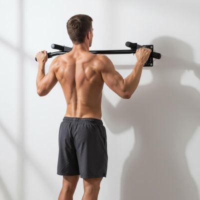 6. ENERO FIT WALL-MOUNTED PULL-UP AND EXERCISE BAR