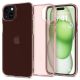 2. Spigen Crystal Flex iPhone 15 Plus Case - Pink/Transparent