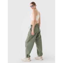 Women's casual oversize parachute pants 4F 4FRSS24TTROF1330-44S
