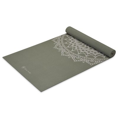 6. Gaiam Marrakesh yoga mat 5MM 65369