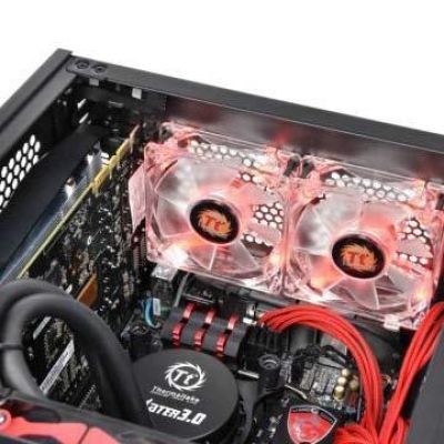 19. Thermaltake Core V1 CA-1B8-00S1WN-00 Case (Mini-ITX; black)