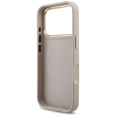 7. Guess 4G Stripe MagSafe Case for iPhone 17 Pro - Pink