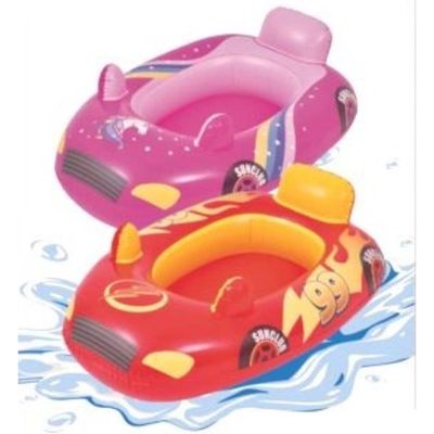 10. INFLATABLE CAR BOAT FOR SWIMMING 86X60.5CM 37621 ORANGE