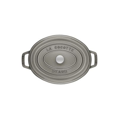 2. Oval cast iron pot STAUB 40509-317-0 – graphite, 4.2 l