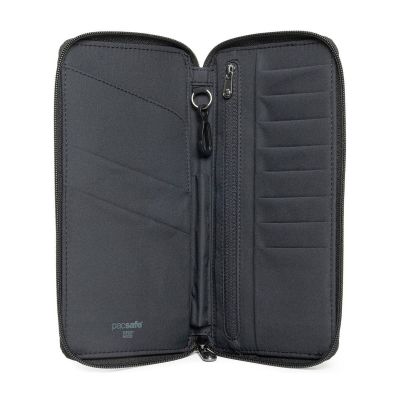 3. Pacsafe RFID Safe Anti-Theft Travel Wallet Black - PRF11055100