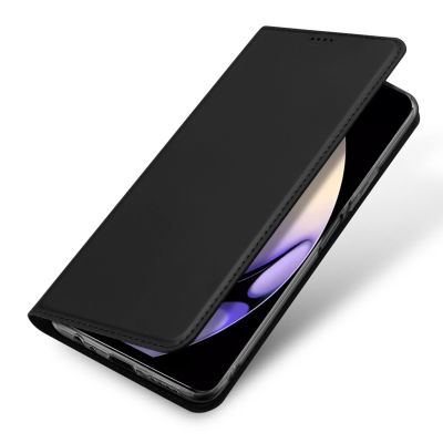 4. Dux Ducis Skin Pro Case for Realme 10 Pro Flip Card Wallet Stand Black