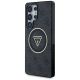 9. Guess 4G Glitter Triangle Buttons MagSafe Case for Samsung Galaxy S25 Ultra Black