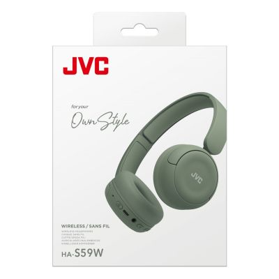3. JVC HAS-59WGU BT Headphones Green