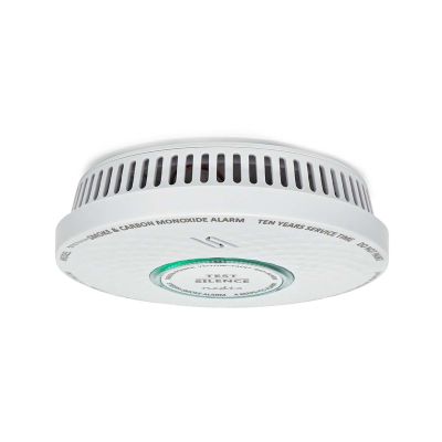 10. Nedis DTCTCS10WT Smoke and Carbon Monoxide Detector