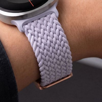 7. Tech-Protect NylonMag Strap for Samsung Galaxy Watch 40/44/46mm - Purple