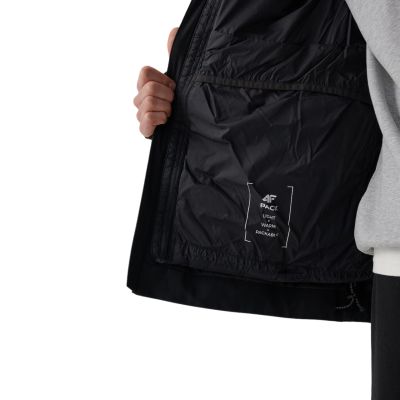 6. Men's Technical Jacket 4F M1217 Deep Black 4FWAW26TTJAM1217 20S