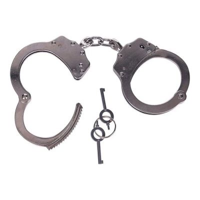 US steel chain handcuffs
