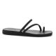 6. CROCS MIAMI TOE LOOP SANDAL IN BLACK 209862-001