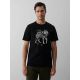Men's regular printed T-shirt 4F 4FKAW26TTSHM4500-20S