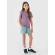 2. Regular plain girls' T-shirt 4F 4FJWSS25TTSHF2177-51S