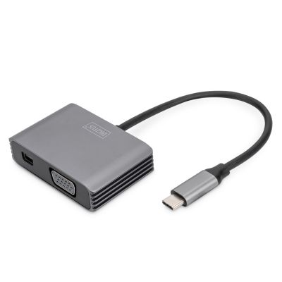 2. USB Type C to miniDisplayPort/VGA 4K 30Hz UHD Graphics Adapter Cable 0.2m