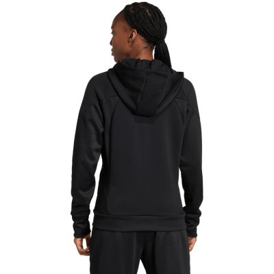 3. Women's adidas Tiro 25 Hoodie Full-Zip Black JD9079