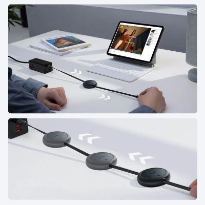 5. Baseus Free2Pull 60W USB-C Retractable Cable - USB-C 1m - Black