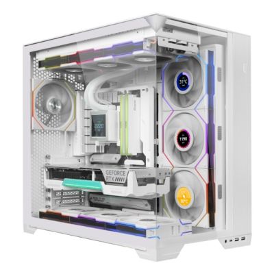 2. Lian Li Uni Fan TL Wireless Lüfter ARGB PWM - 120 mm weiß Computer Case Fan 12 cm White 1 pc.