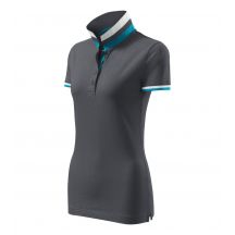 Malfini Collar Up W MLI-25783 light anthracite polo shirt