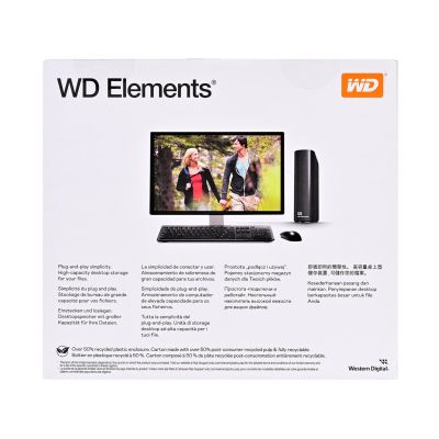 7. External HDD WD Elements Desktop 8TB 3.5 Black
