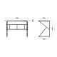 6. Huzaro Hero 1.6 Black Gaming Desk