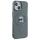 4. Karl Lagerfeld KLHMP15SHLSKIK iPhone 15 6.1" black/black hardcase IML Metal Karl Head MagSafe