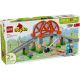 2. LEGO DUPLO TOWN 10426 Bridge and Railway Tracks – Expansion Set
