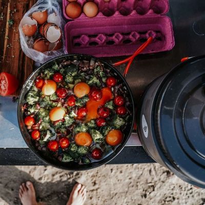 7. Jetboil Genesis Basecamp Cooking System - carbon
