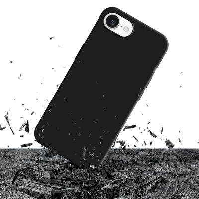8. 3mk Matt Case Pro for Apple iPhone 16E - Matte Black