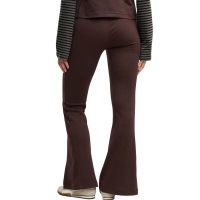 4. Puma Rib Flared Women's Leggings Brown 694028 33