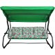 43. 3-SEAT GARDEN SWING MATYLDA WITH MOSQUITO NET