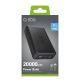 2. Powerbank Puro Fast 20000 mAh 2x USB-A + 1x USB-C - black