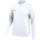 3. Nike Dri-Fit Park 26 Drill Top Women's Sweatshirt White IB7540 100