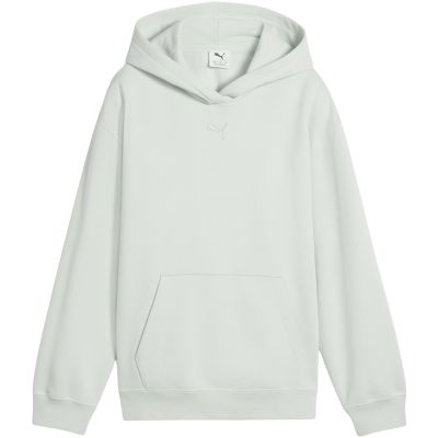2. Puma ESS Centered Cat Logo Relaxed Hoodie for Kids, Mint, 692973 29