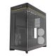 3. Montech HS02 PC Case, Midi-Tower, ATX, Tempered Glass, ARGB