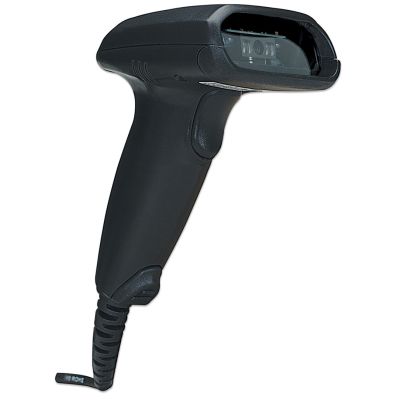 3. Manhattan 177672 Barcode Reader Handheld 1D CCD Barcode Reader Black
