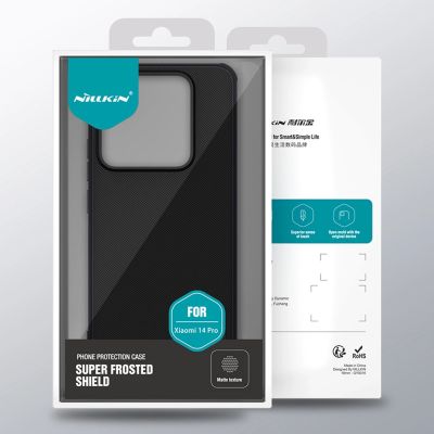 13. Nillkin Super Frosted Shield Pro reinforced case for Xiaomi 14 Pro - black
