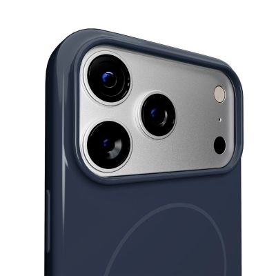 8. Puro Pulse iPhone 17 Pro Polycarbonate Protective Case - Dark Blue